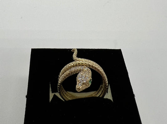Snake ring | 14k gold
