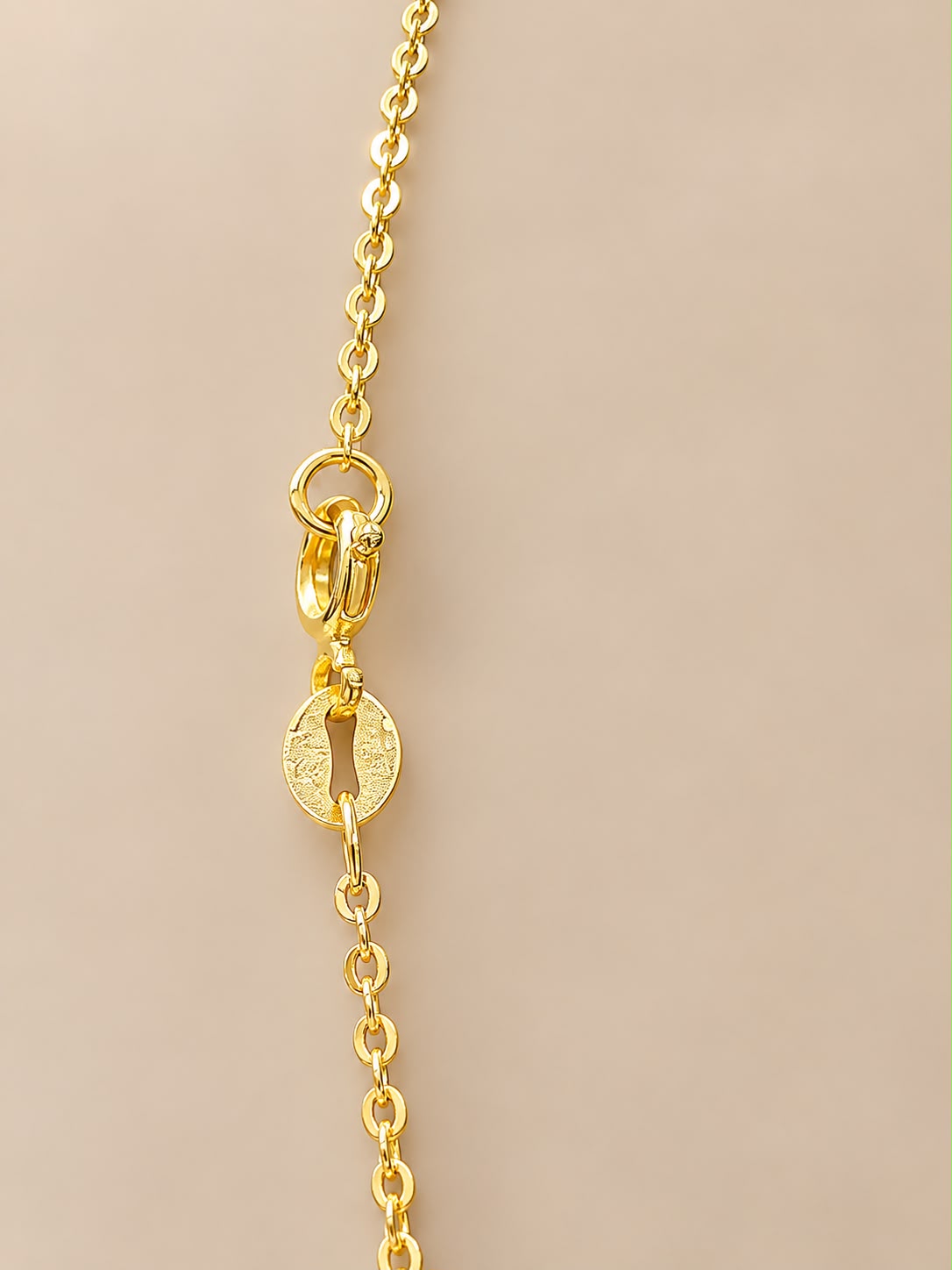 14K Yellow Gold Initial T Necklace 18” Unisex Letter Pendant 8.5mm 1.57 Grams