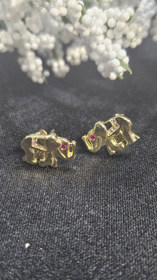 Elephant Earrings