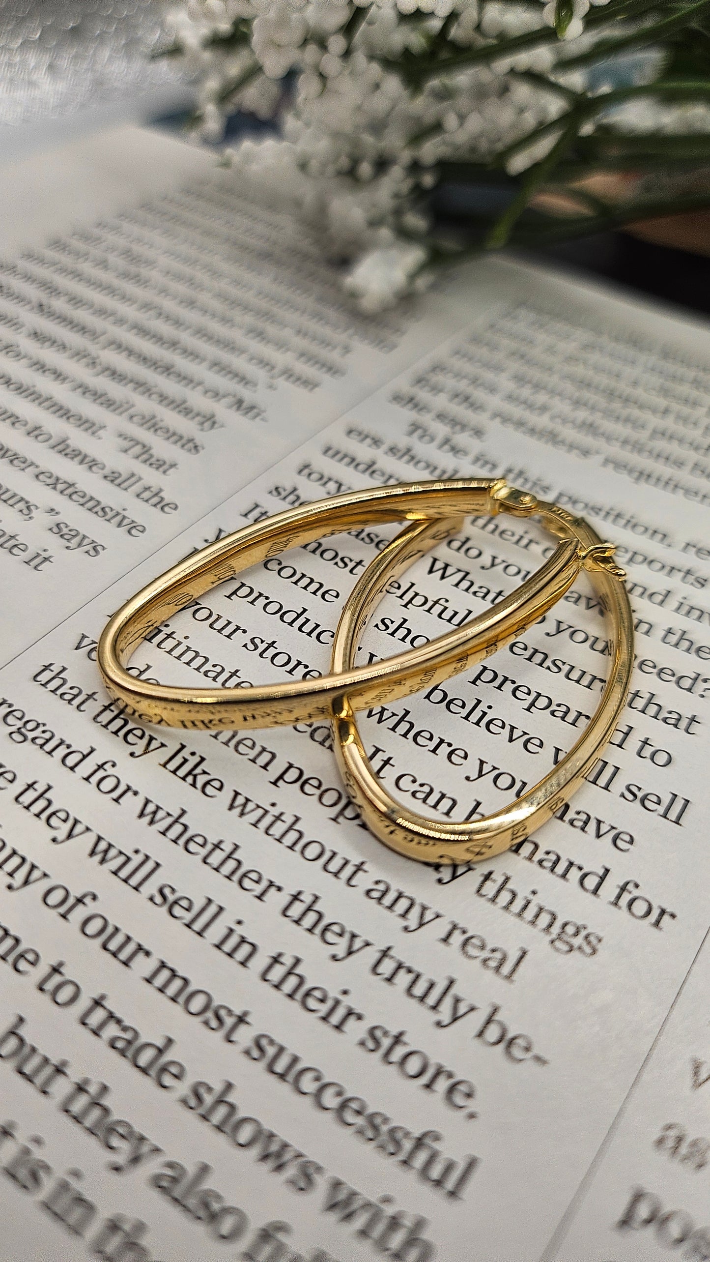 Oval hoops