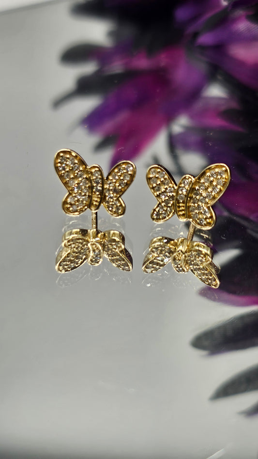 Butterfly earrings