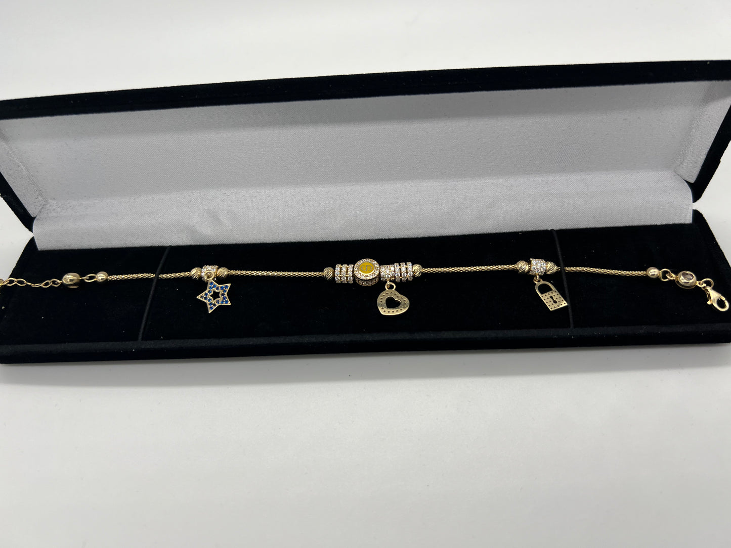 Pandora style bracelet | 14k