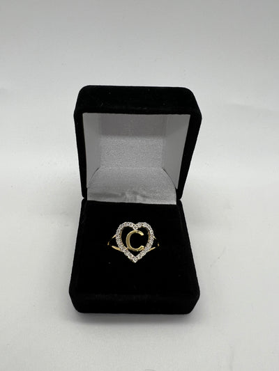 Initial Rings | 10k gold & diamonds