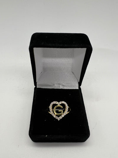 Initial Rings | 10k gold & diamonds