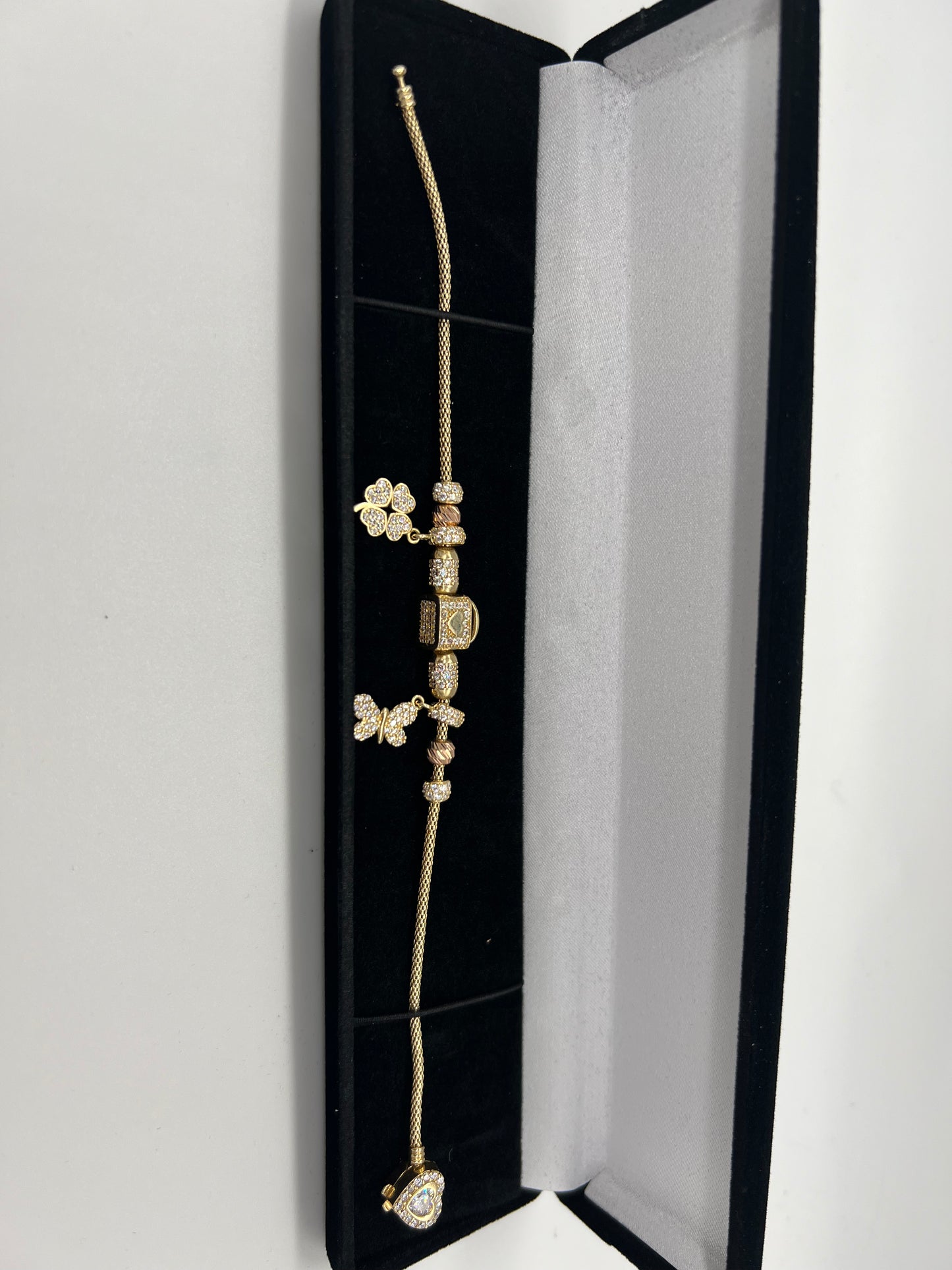 Pandora style bracelet | 14k