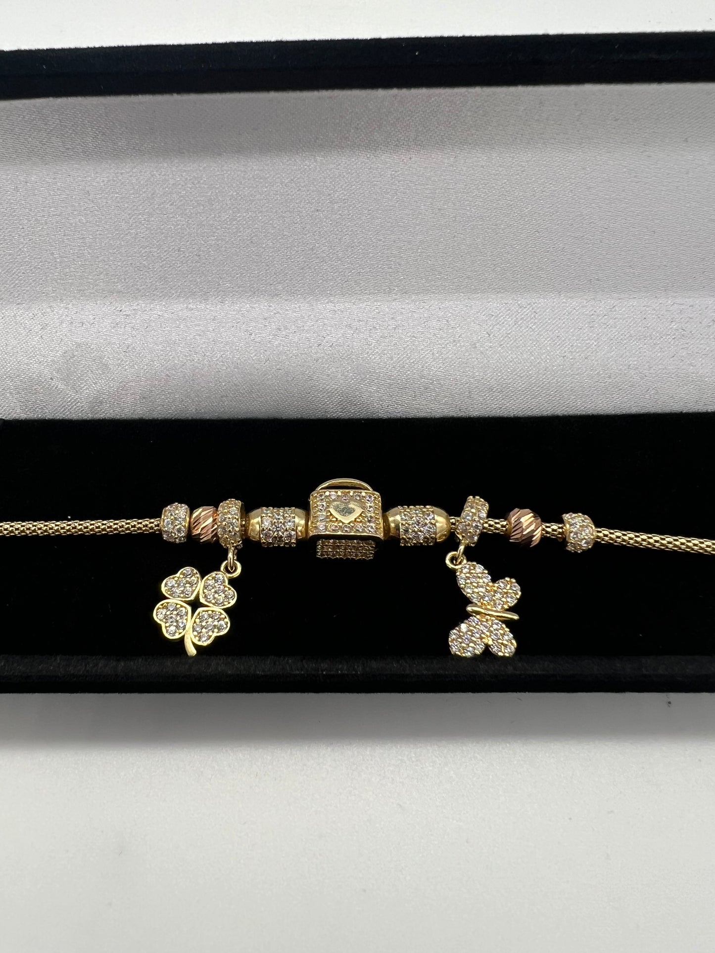 Pandora style bracelet | 14k