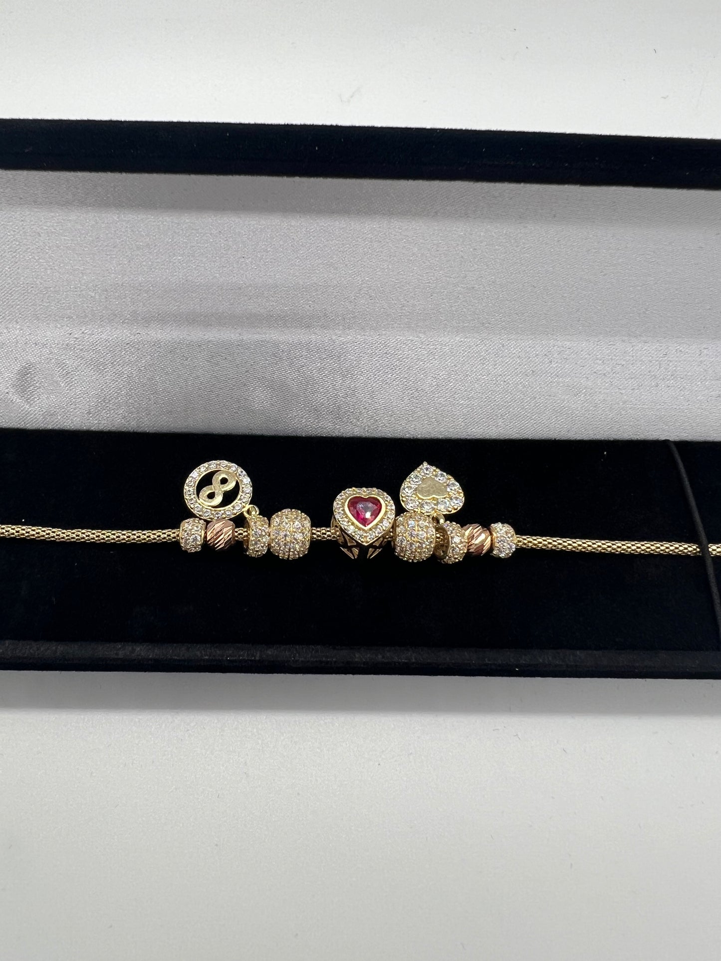 Pandora style bracelet | 14k