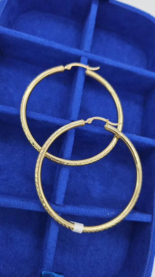 Big Diamond hoops