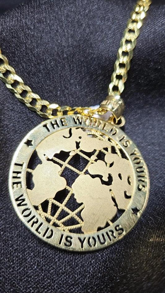 The world is yours charm