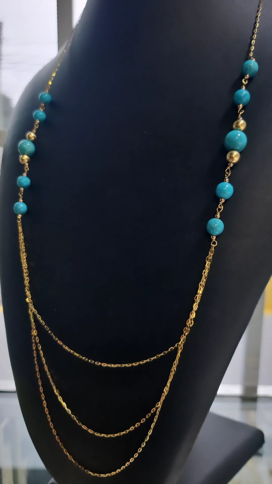 Layered necklace