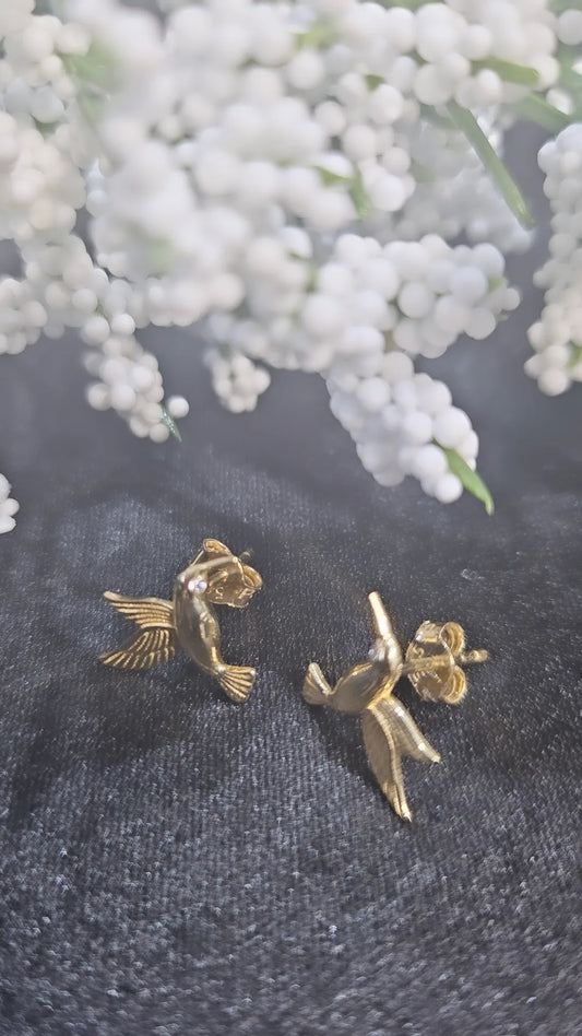 Bird earrings