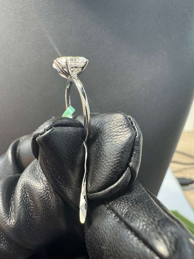 Gold Pear & Oval Diamond Duo Ring