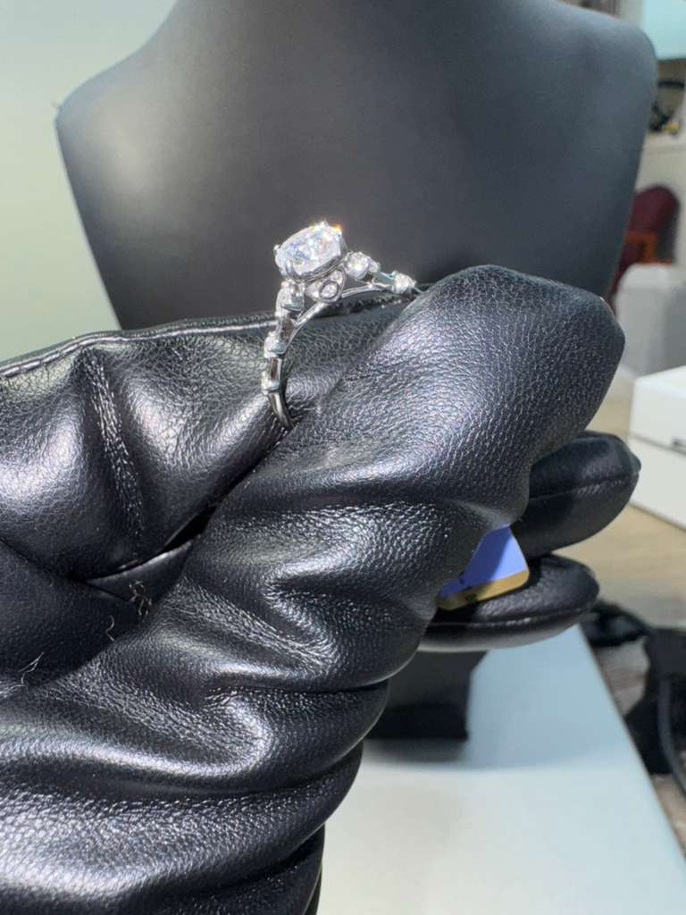 Eternal Radiance Oval Diamond Ring