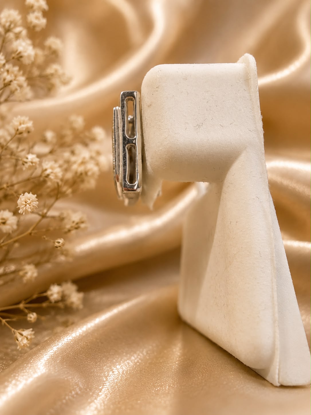 Square Diamond Earrings