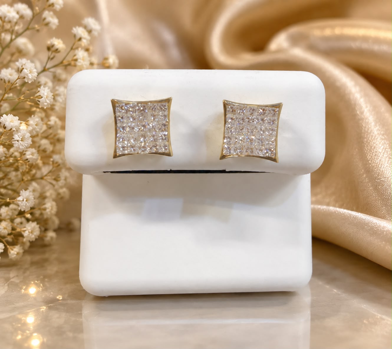 Diamond Stud Earrings