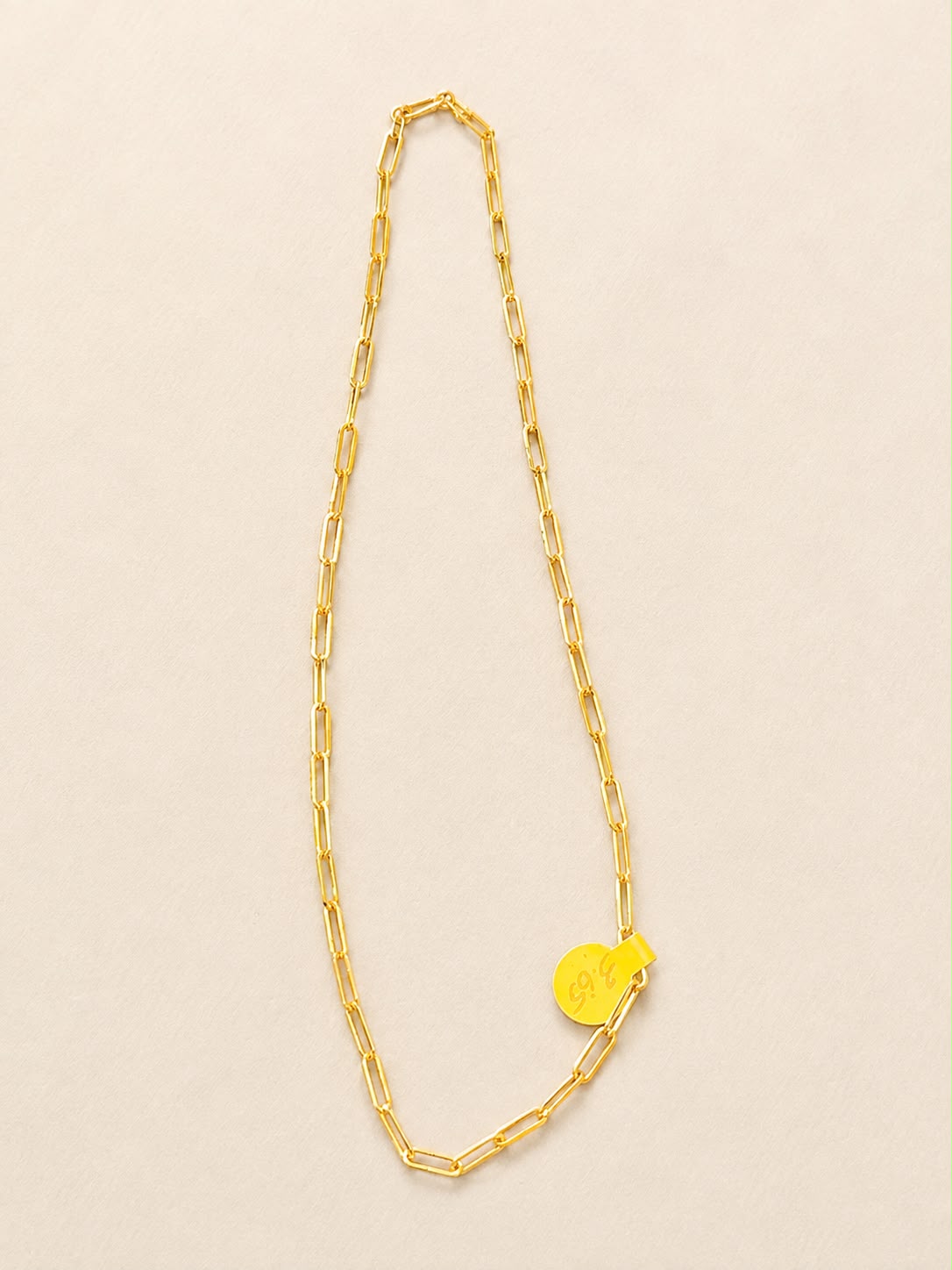 14K Gold Paperclip Chain
