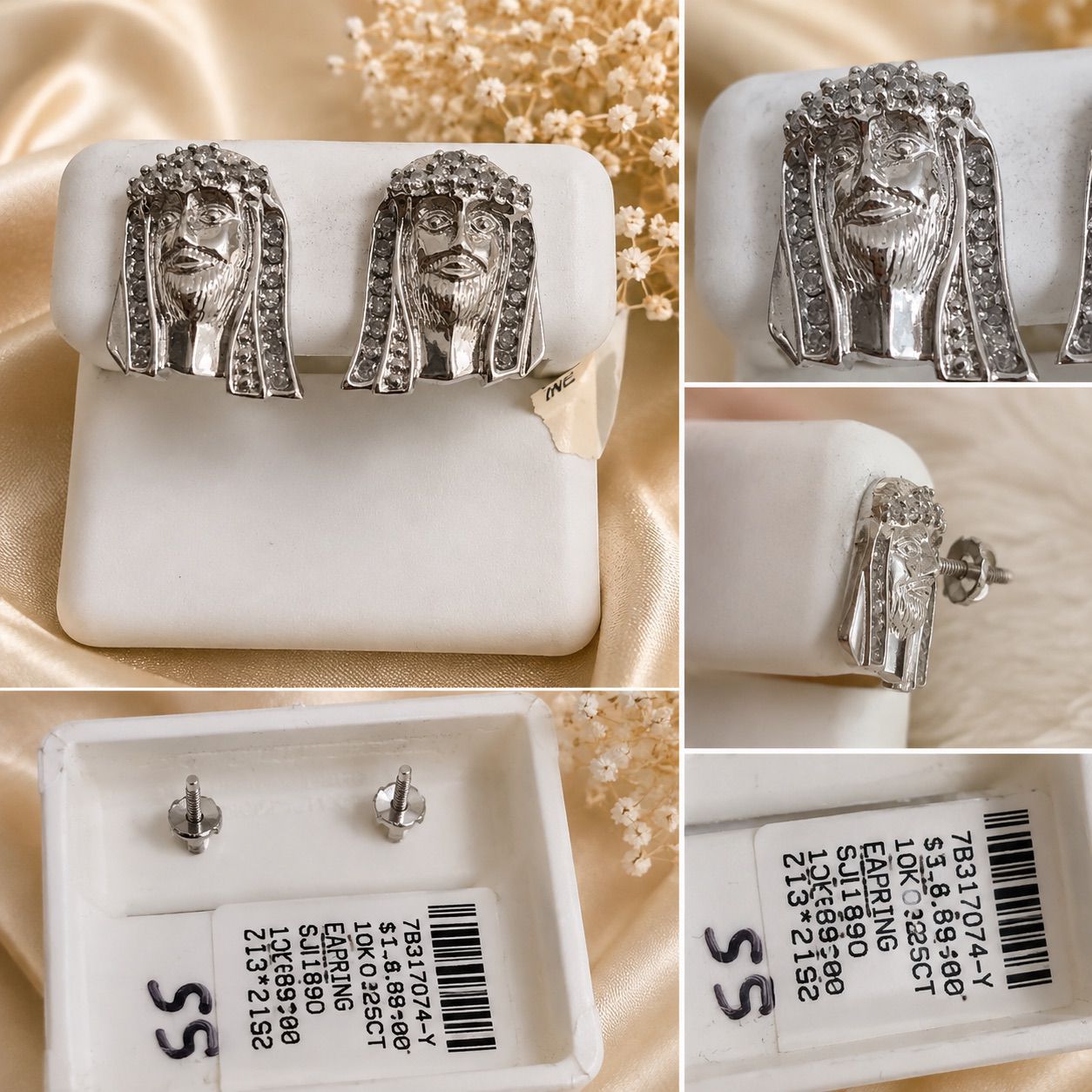 Jesus Earrings