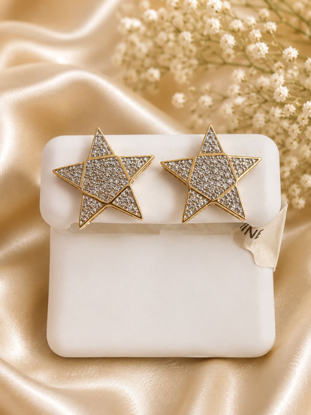Gold Star Earrings
