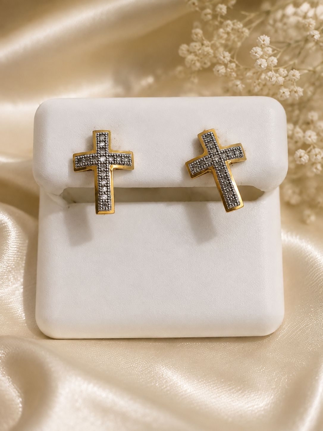 Jesus Cross Earrings