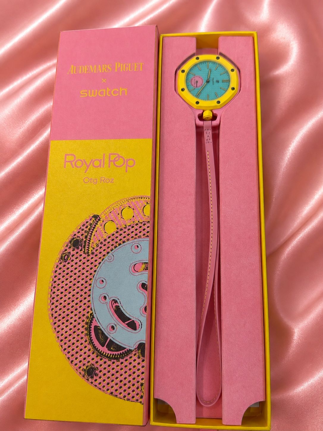 Royal Pop Yellow Dial Female Watch