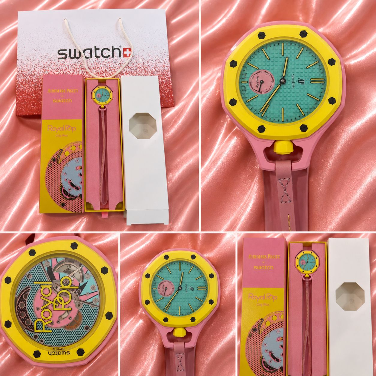 Royal Pop Yellow Dial Female Watch