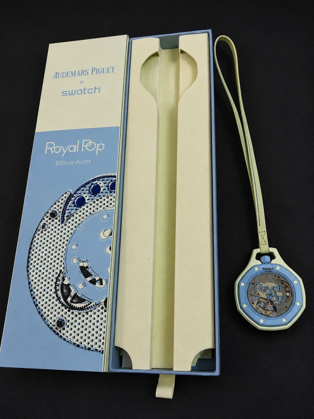 Royal Pop Light Blue & White Female Watch