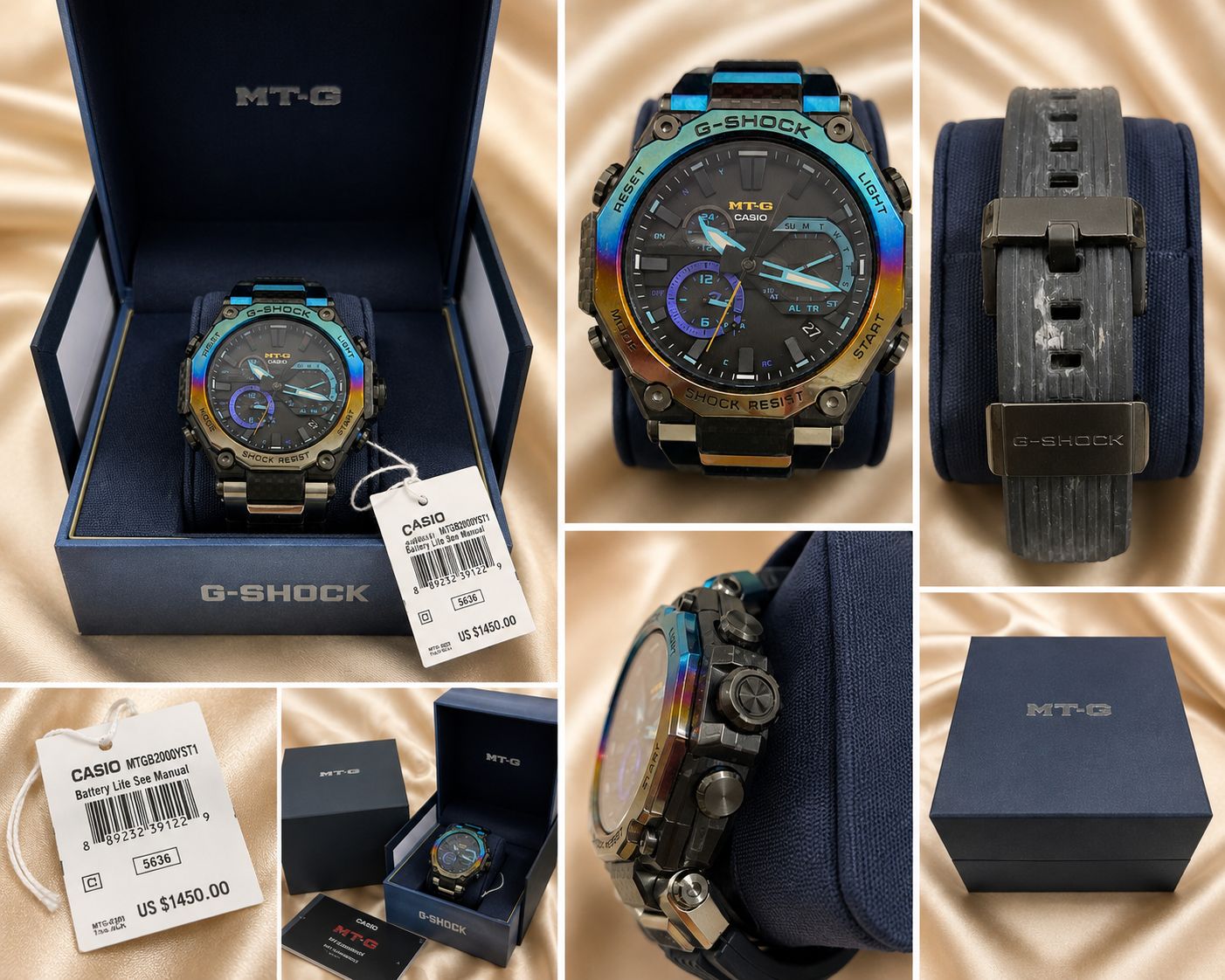G-Shock Blue & Gold Edition