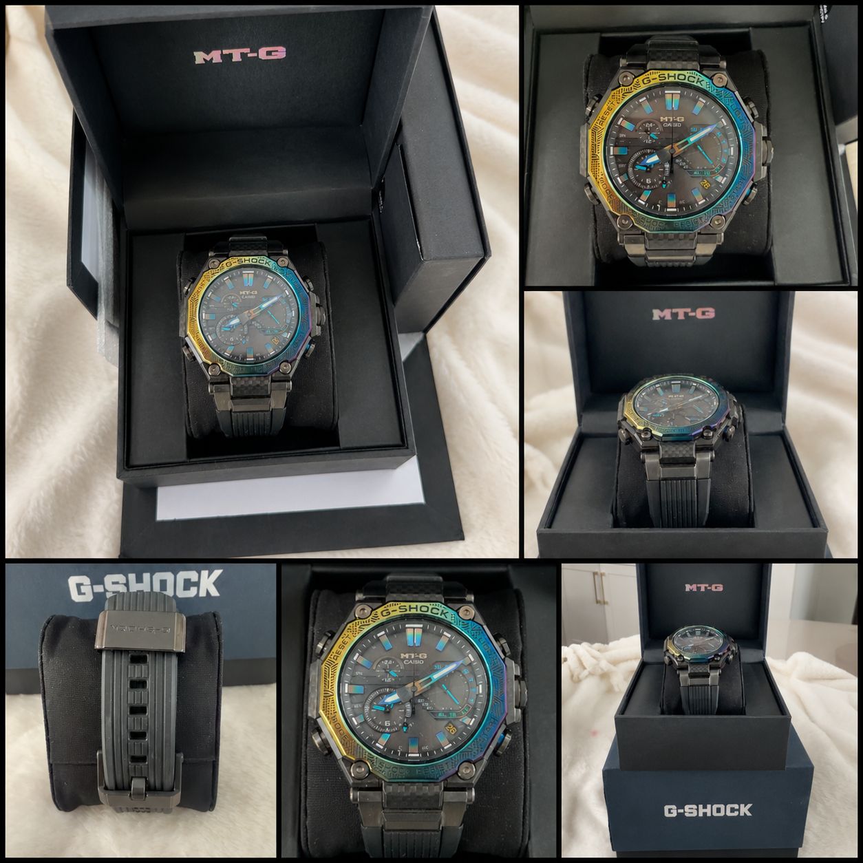 Casio G-SHOCK MT-G Premium Multicolor Bezel Watch – Full Box Set – $1,450