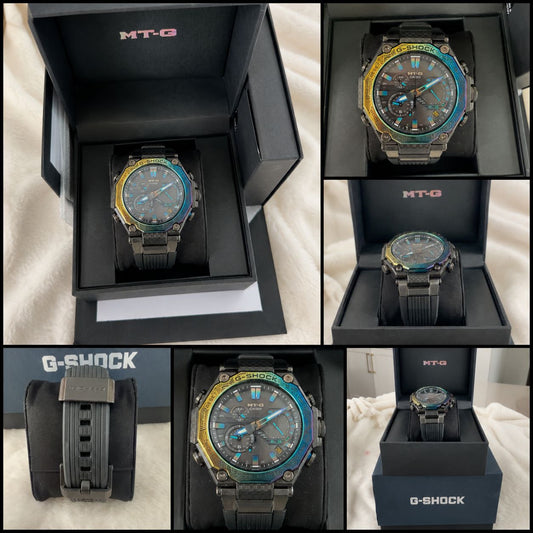 Casio G-SHOCK MT-G Premium Multicolor Bezel Watch – Full Box Set – $1,450