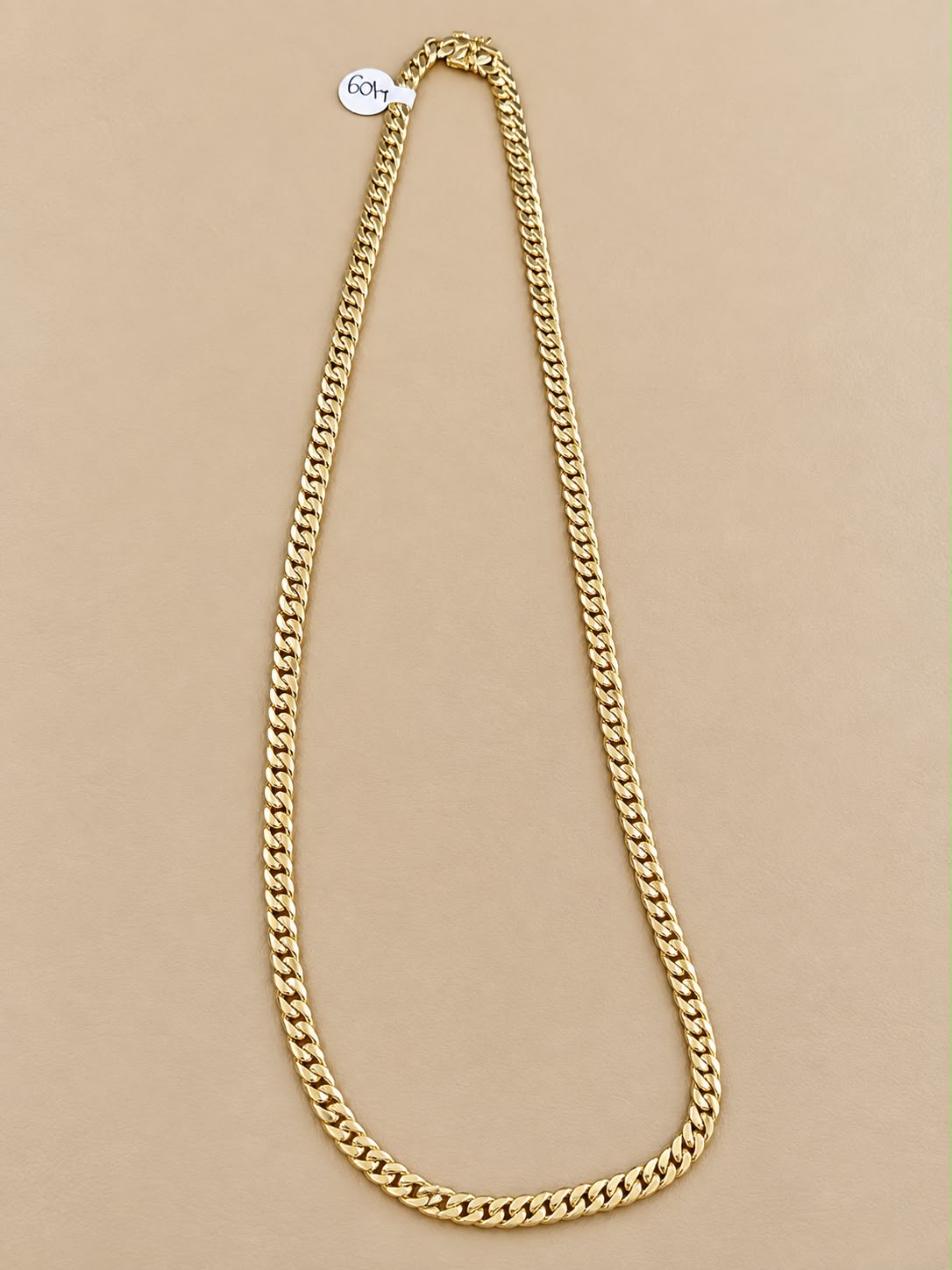 10K Yellow Gold Solid Miami Cuban Link Chain 22” 6mm 39.73 Grams