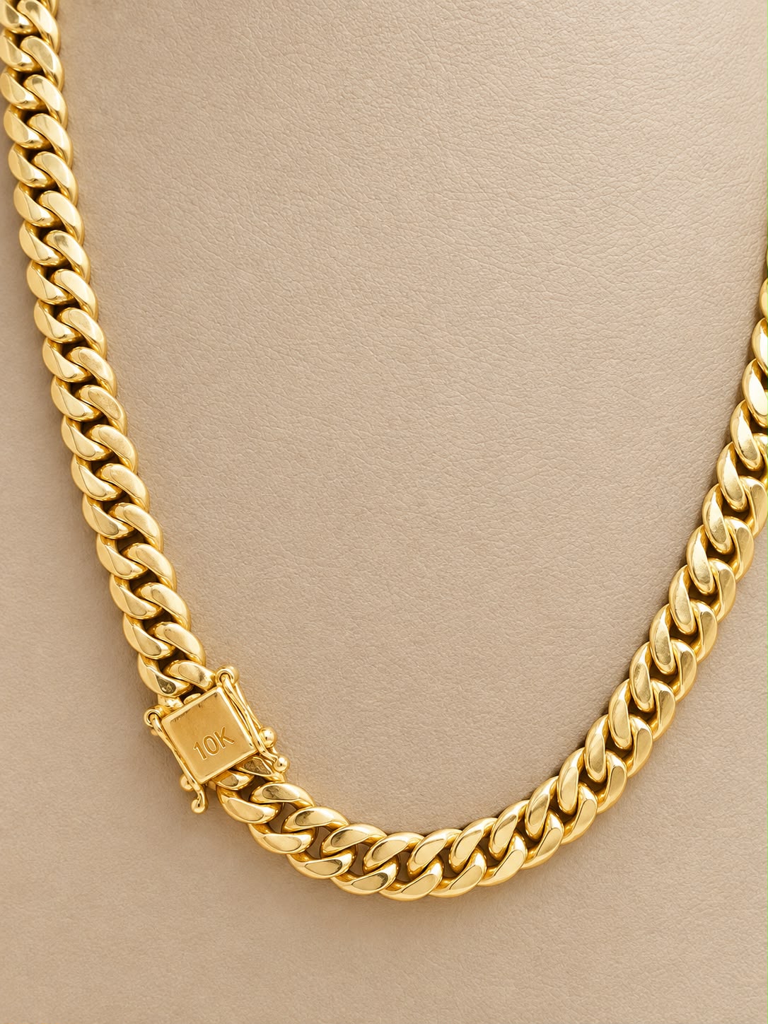 10K Yellow Gold Solid Miami Cuban Link Chain 24” 6mm 42 Grams