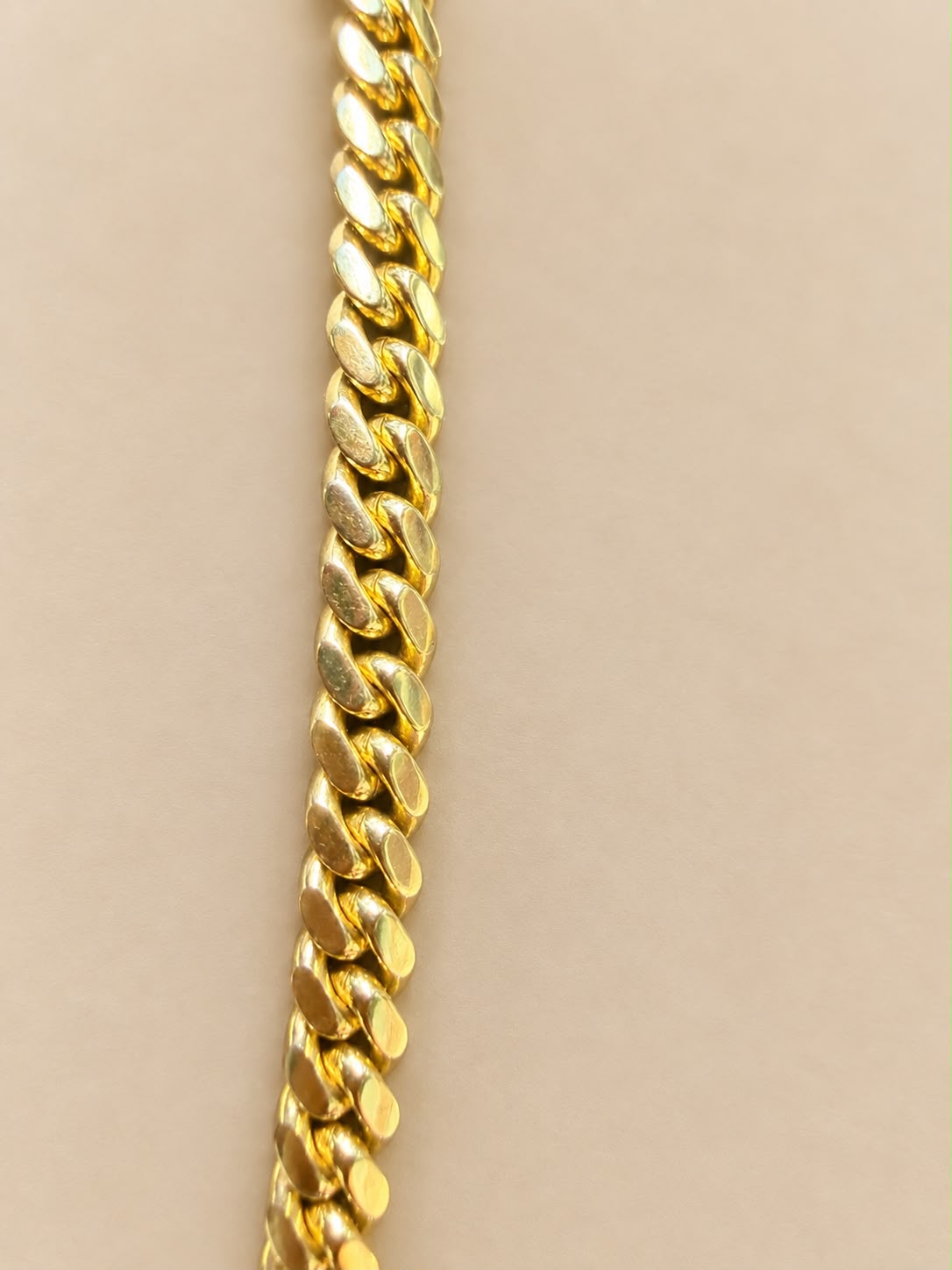 10K Yellow Gold Solid Miami Cuban Link Chain 20” 5mm 36.7 Grams