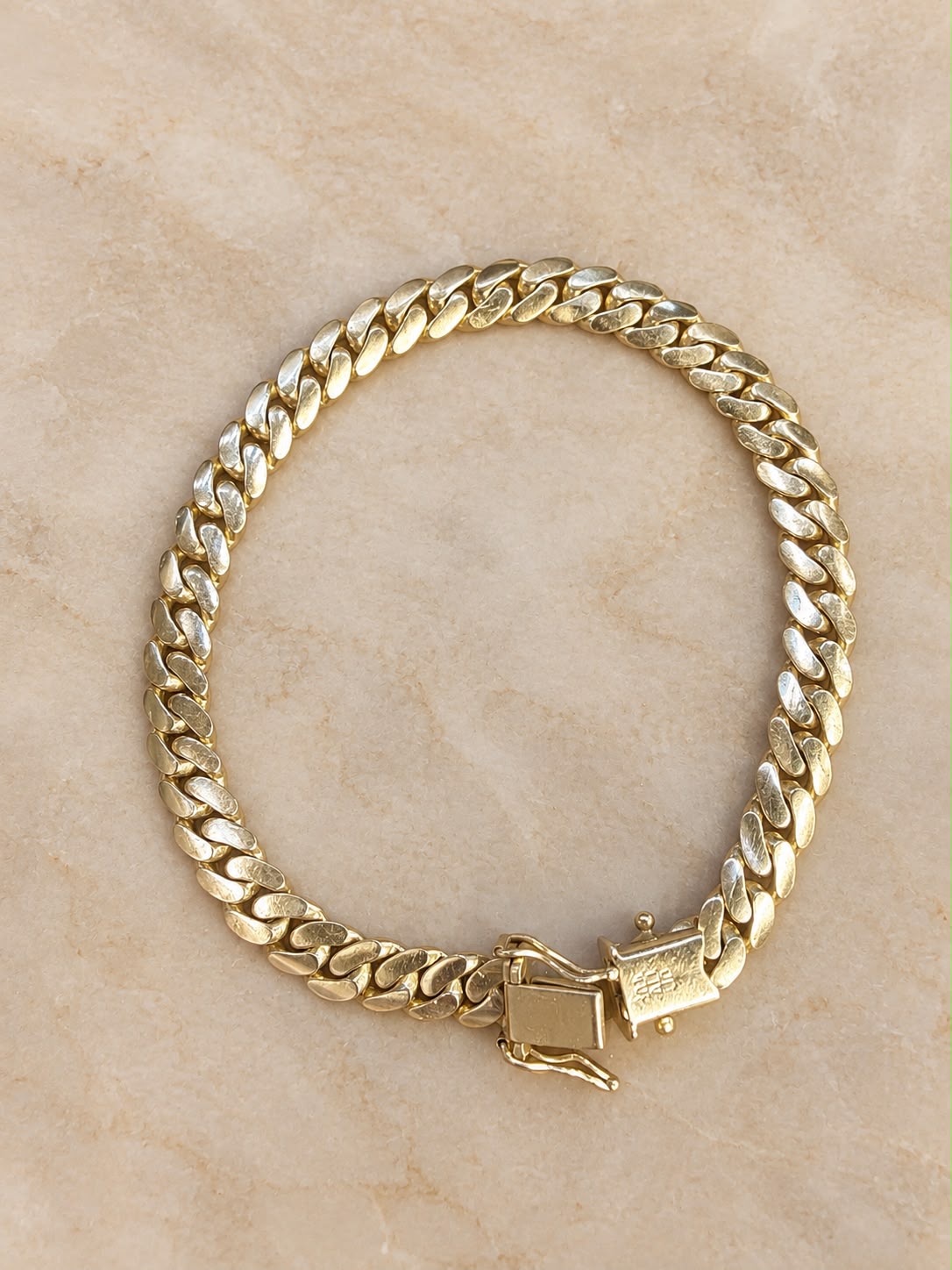 10K Yellow Gold Miami Cuban Link Bracelet 6mm 8” – 16.4 Grams