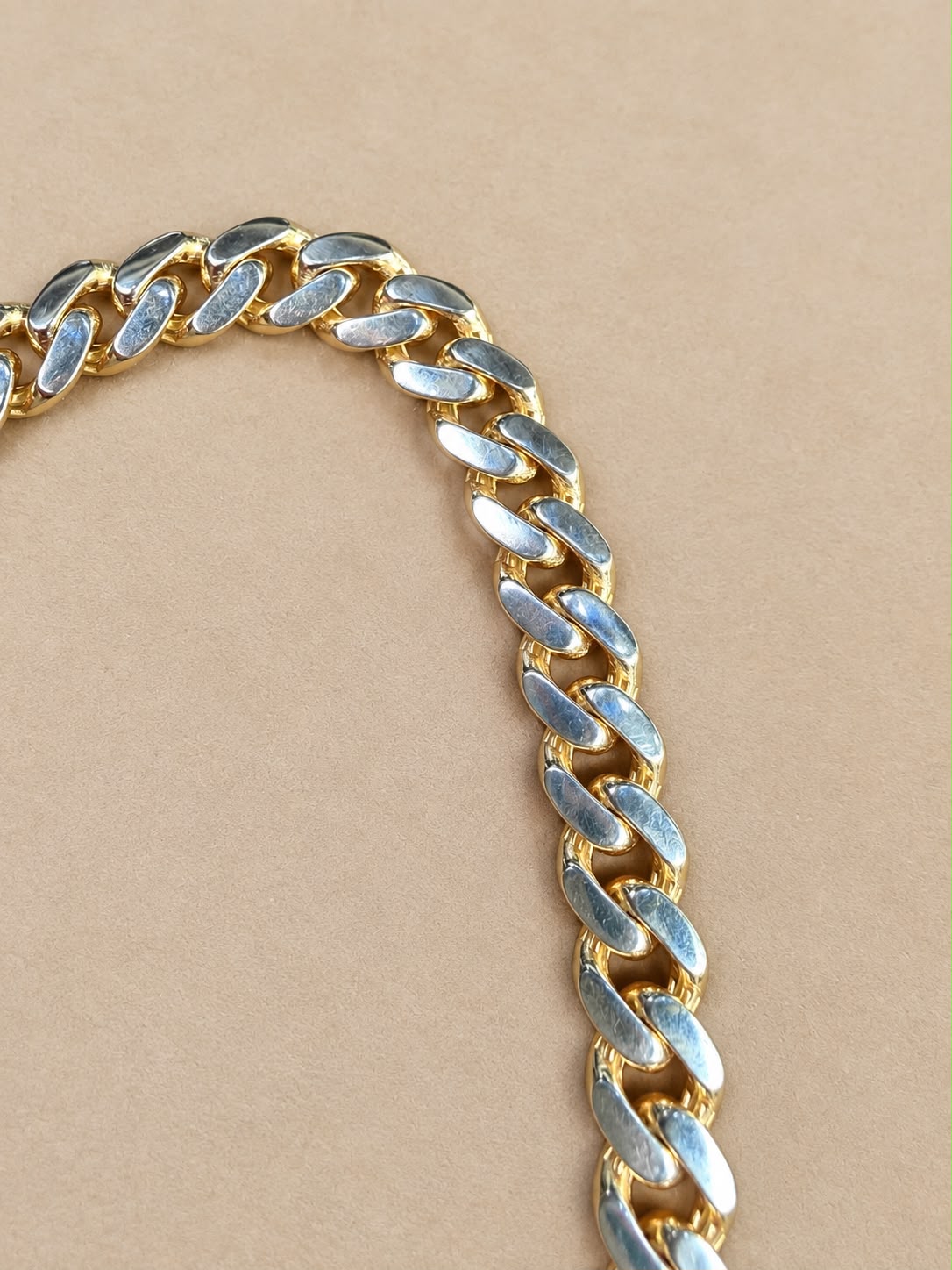 10K Yellow Gold Semi-Solid Cuban Link Men’s Bracelet 8mm 8” – 10.3 Grams