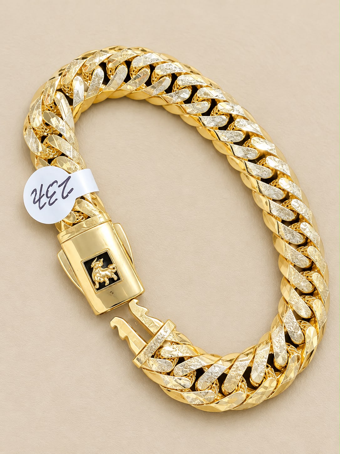 10K Yellow Gold Miami Cuban Link Bracelet 8.5” 11mm 18.9 Grams