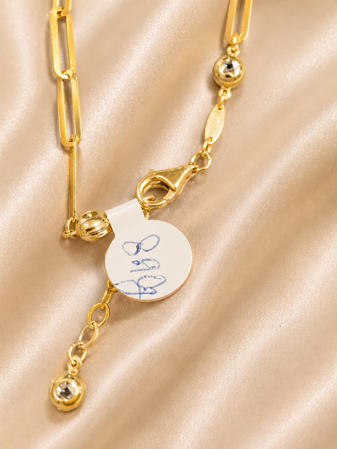 14K Gold Paperclip Chain
