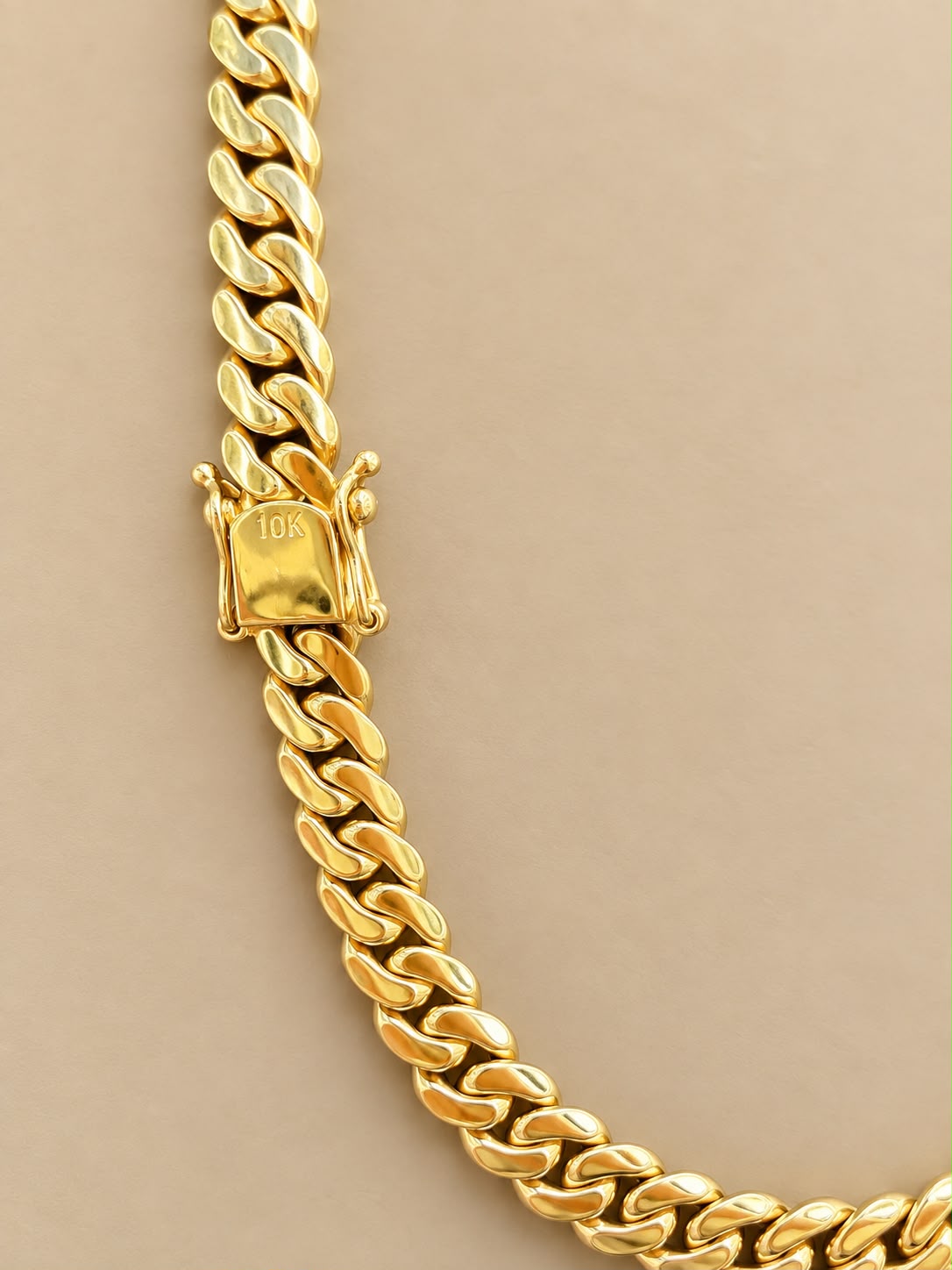 10K Yellow Gold Solid Miami Cuban Link Chain 22” 6mm 39.73 Grams