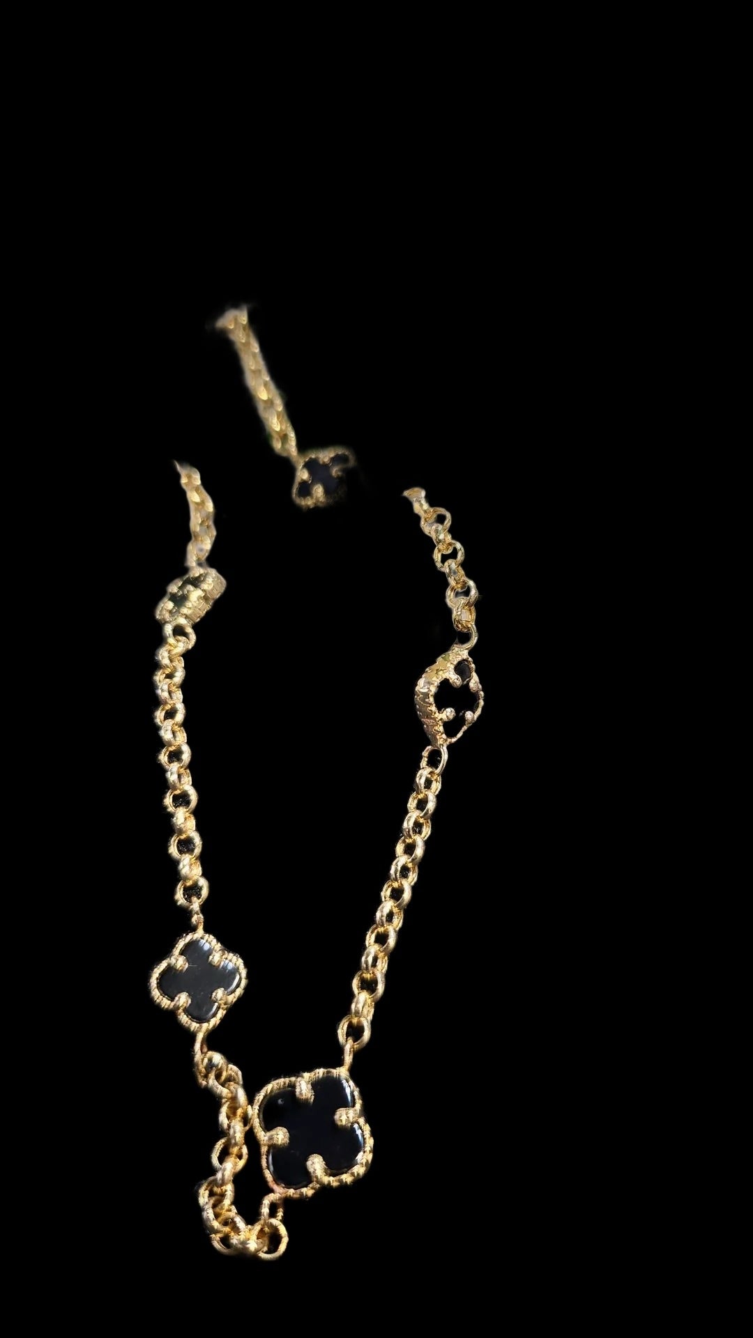 Black anklet