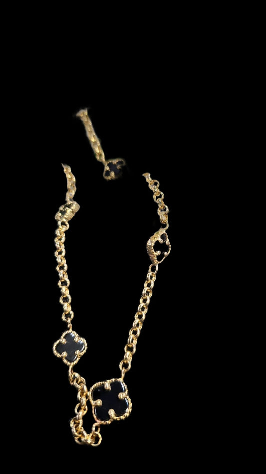 Black anklet