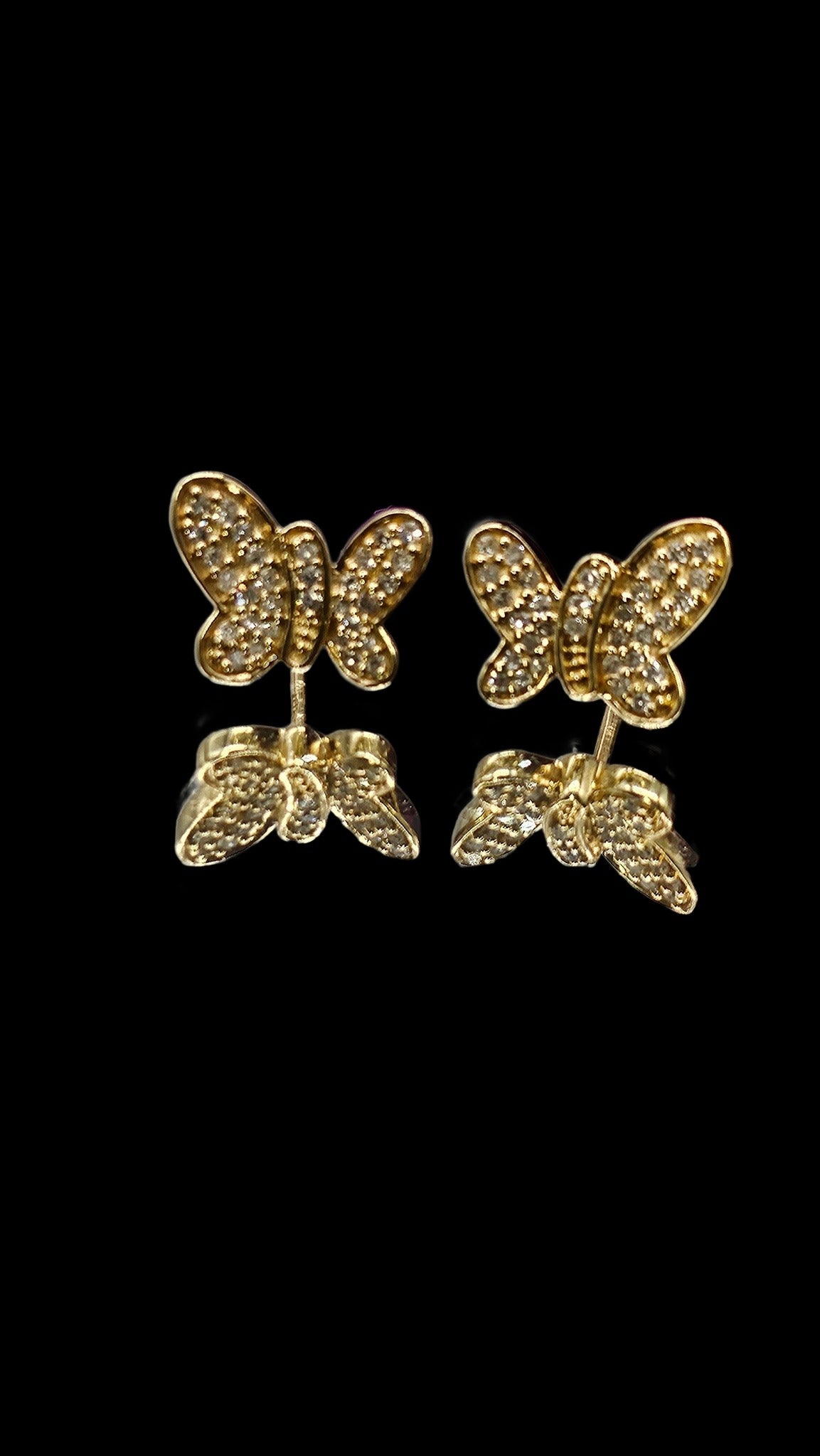 Butterfly earrings