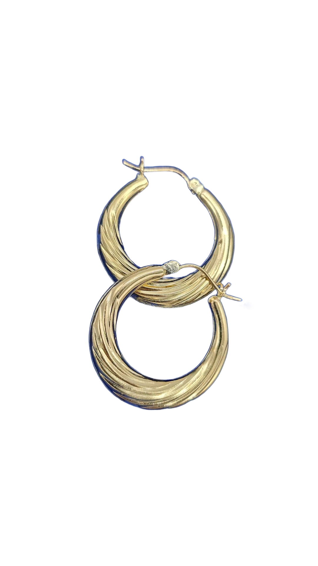 Twisted Design hoops