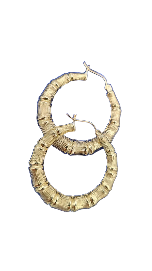 Big bamboo hoops