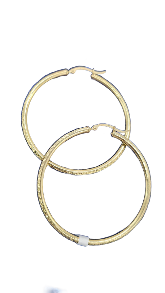 Big Diamond hoops
