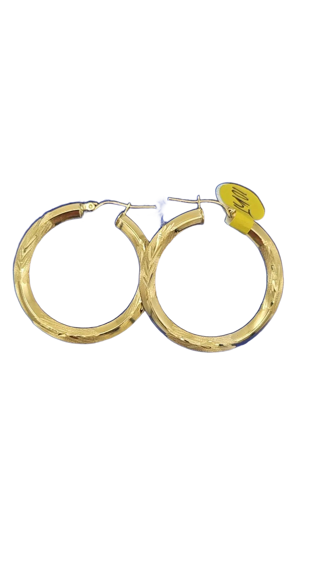 Medium size designer hoops