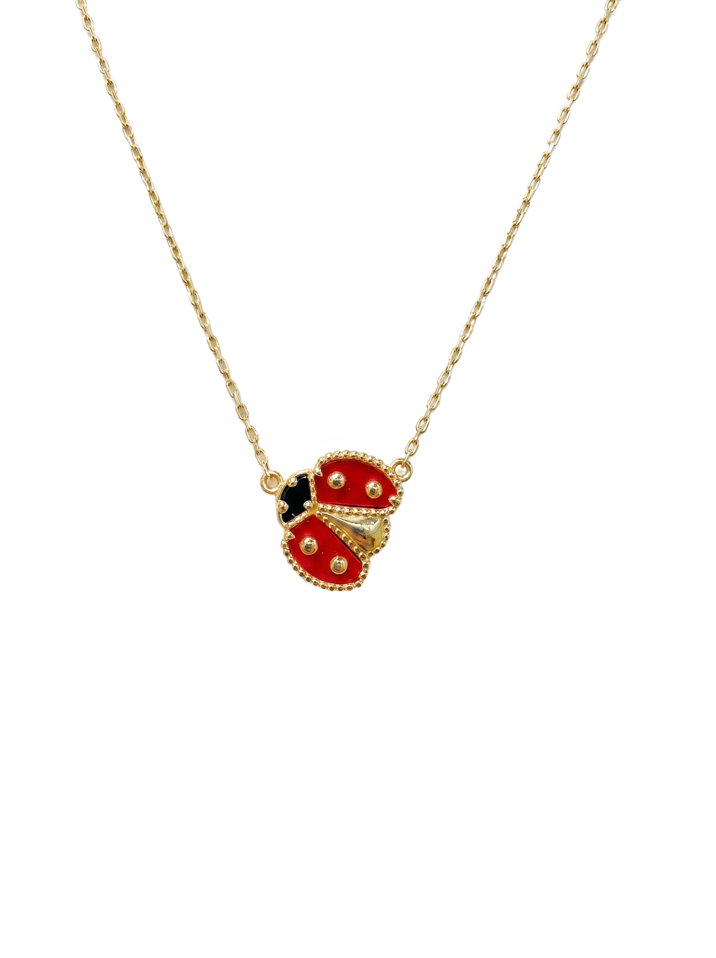 Lady Bug Necklace