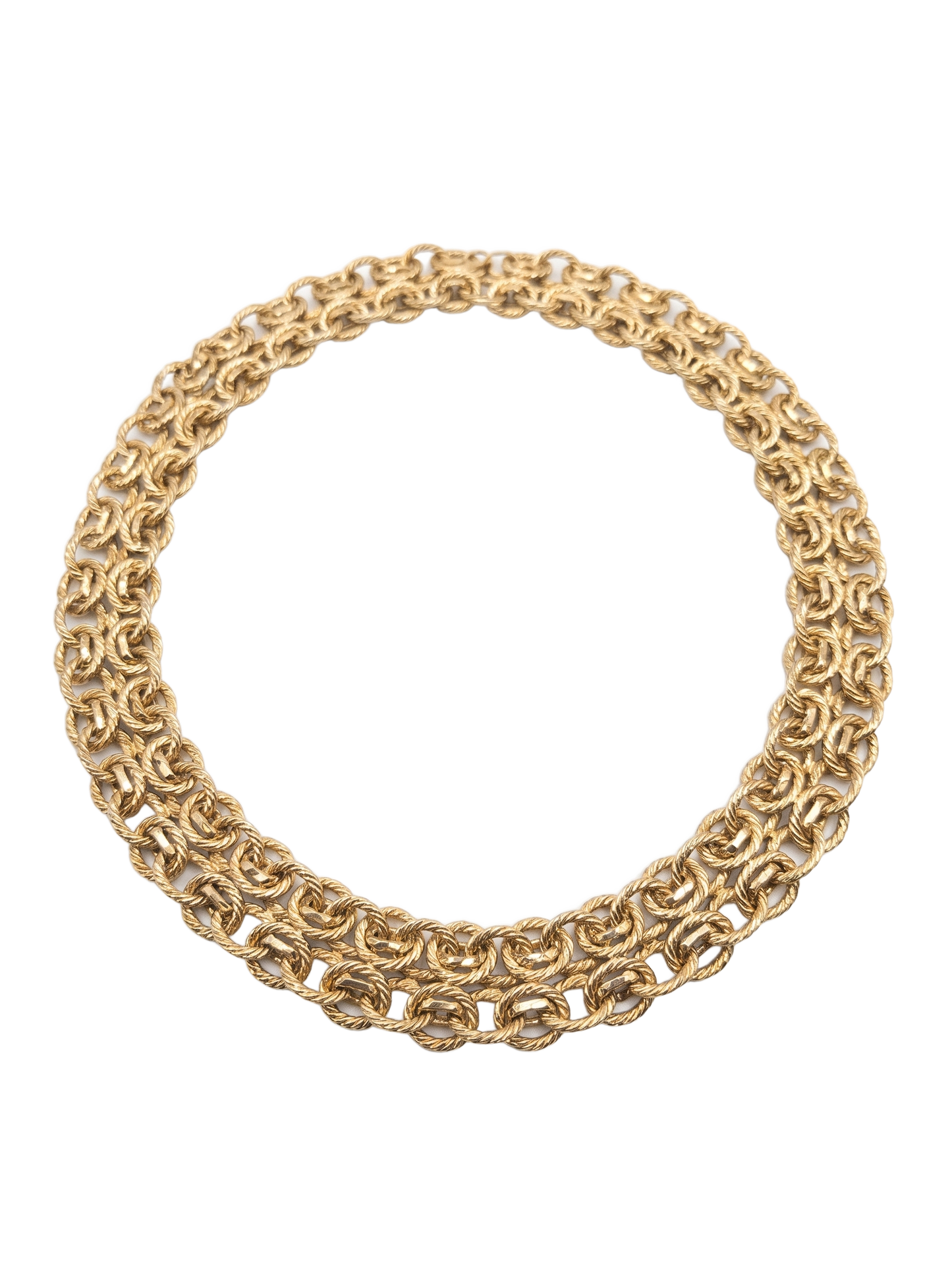 Fancy two layers chain