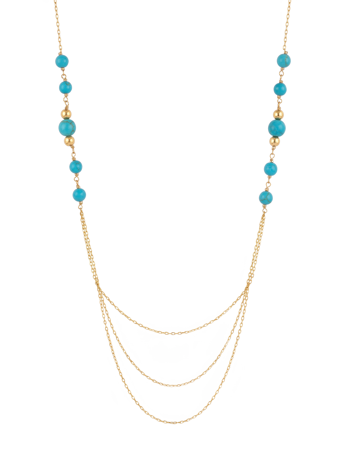 Layered necklace