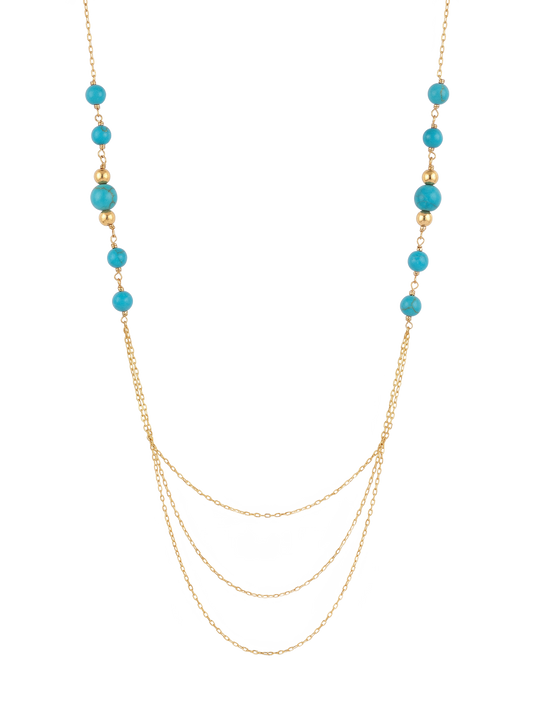 Layered necklace