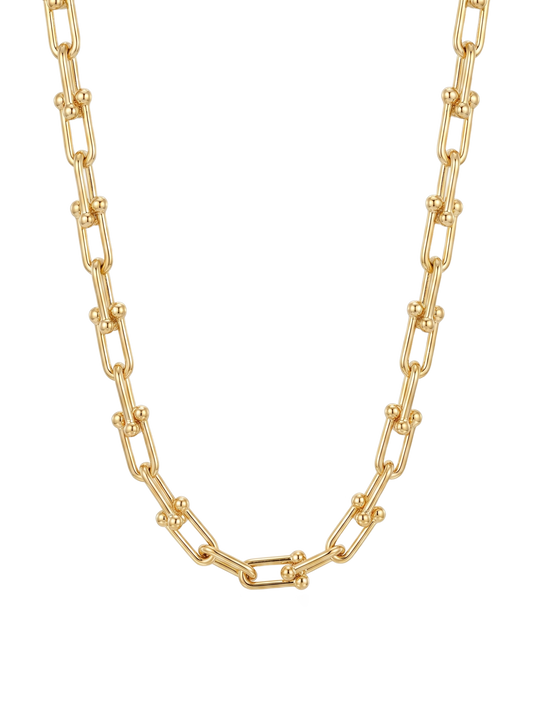 Paper clip link chain