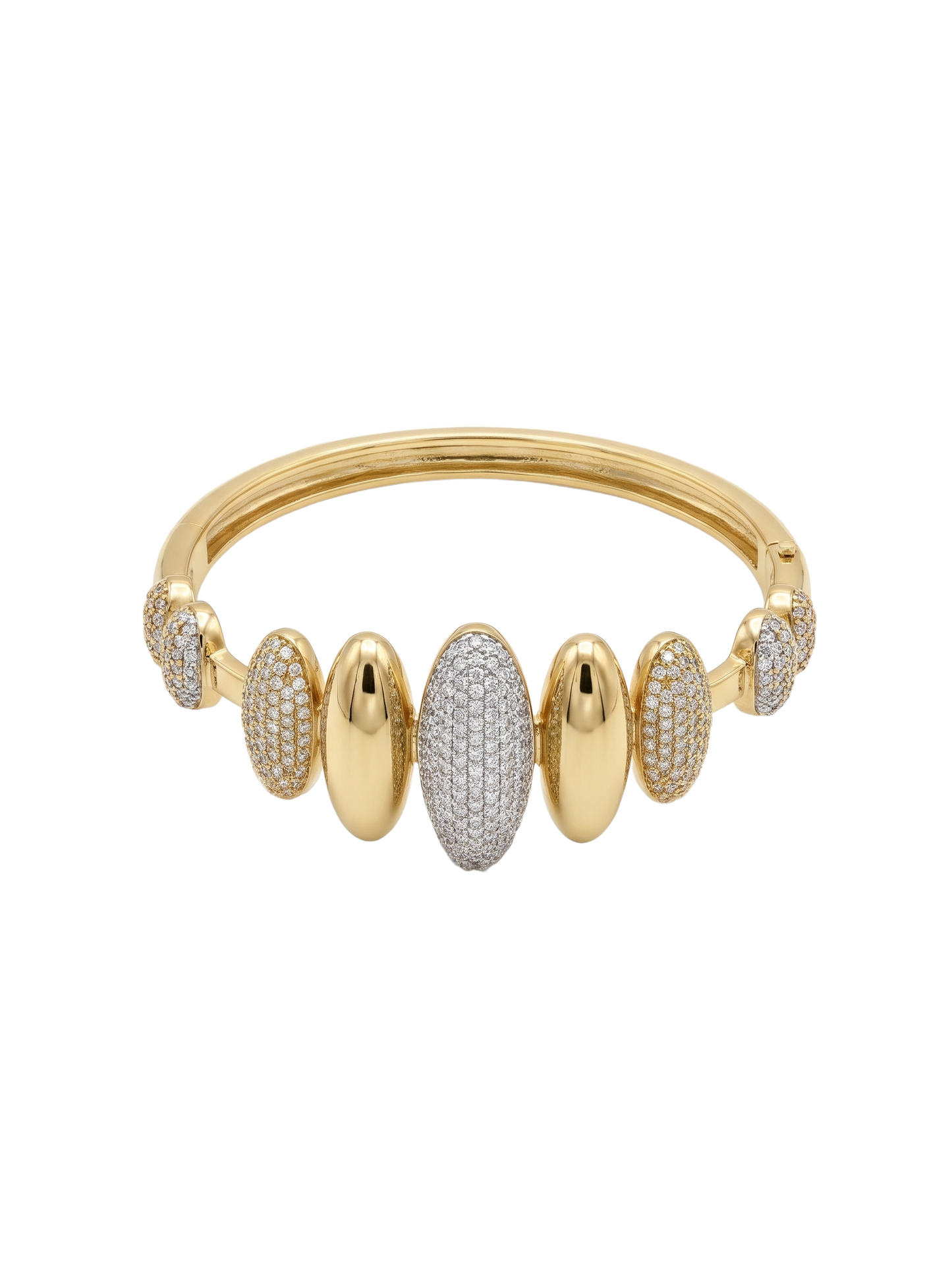 Stylish oval bracelet